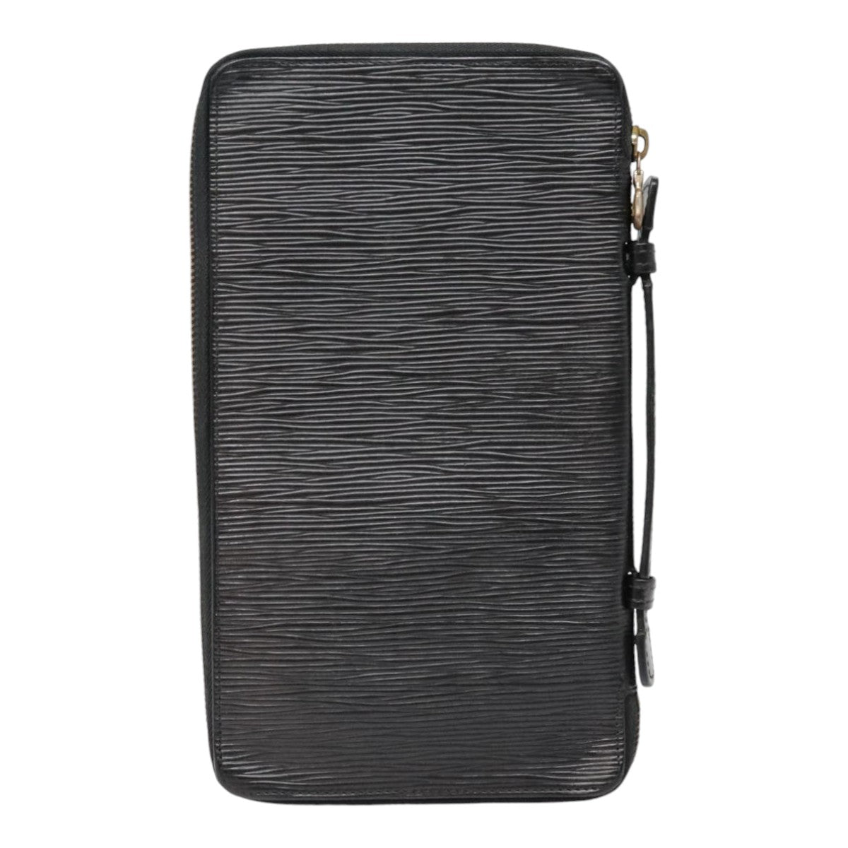 Louis Vuitton Zippy Wallet Black Leather Wallet