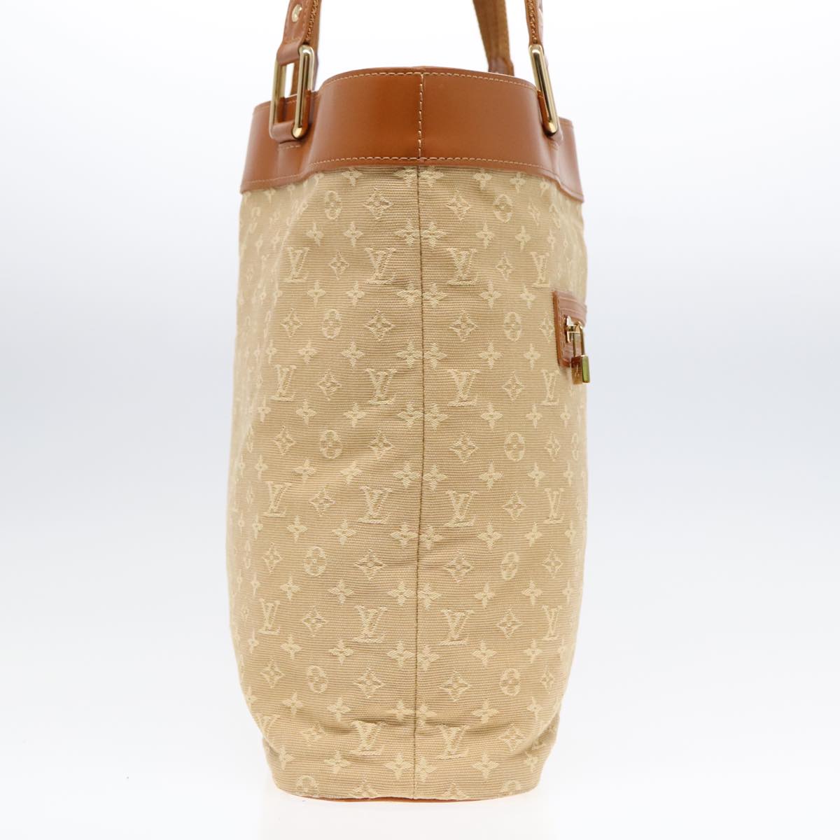 Louis Vuitton Lucille Beige Canvas Tote Bag