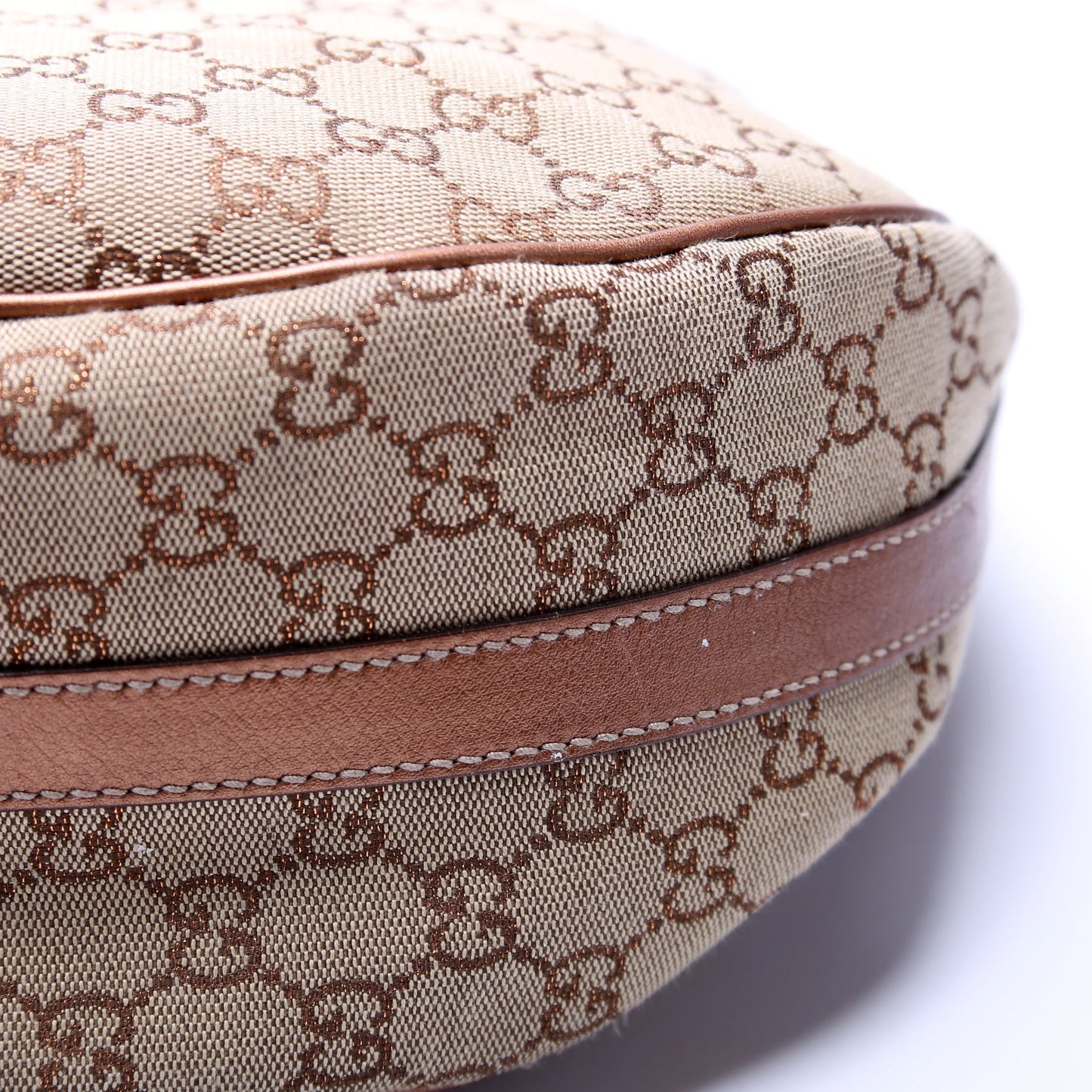232962 GG Canvas Twins Hobo Brown/Tan