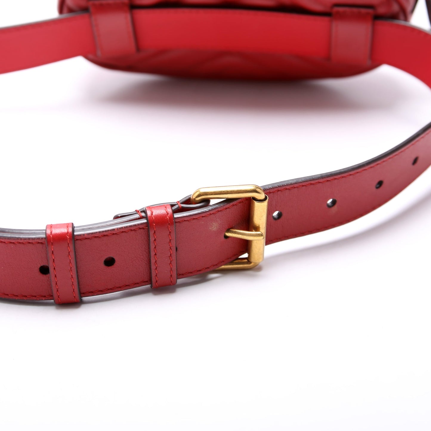 476434 Marmont Belt Bag Red