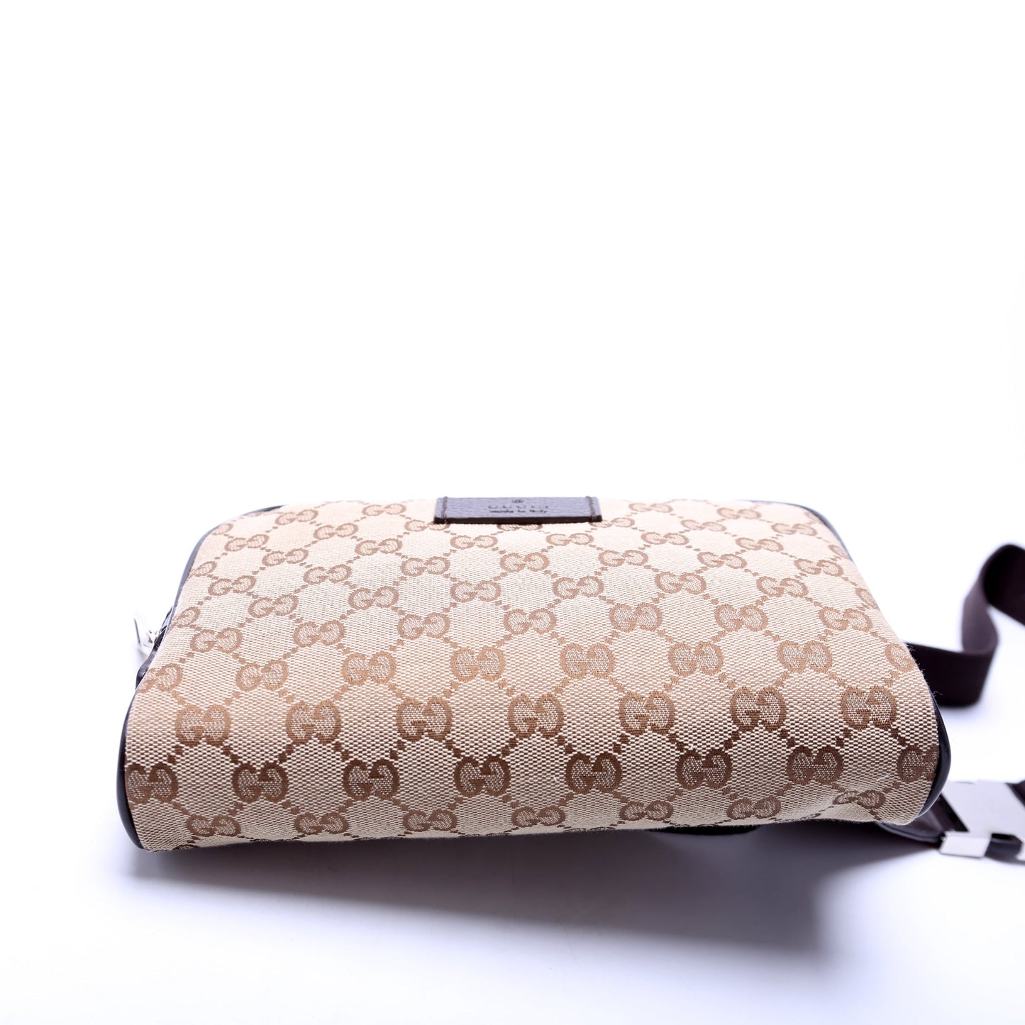 449174 GG Canvas Belt Bag Brown