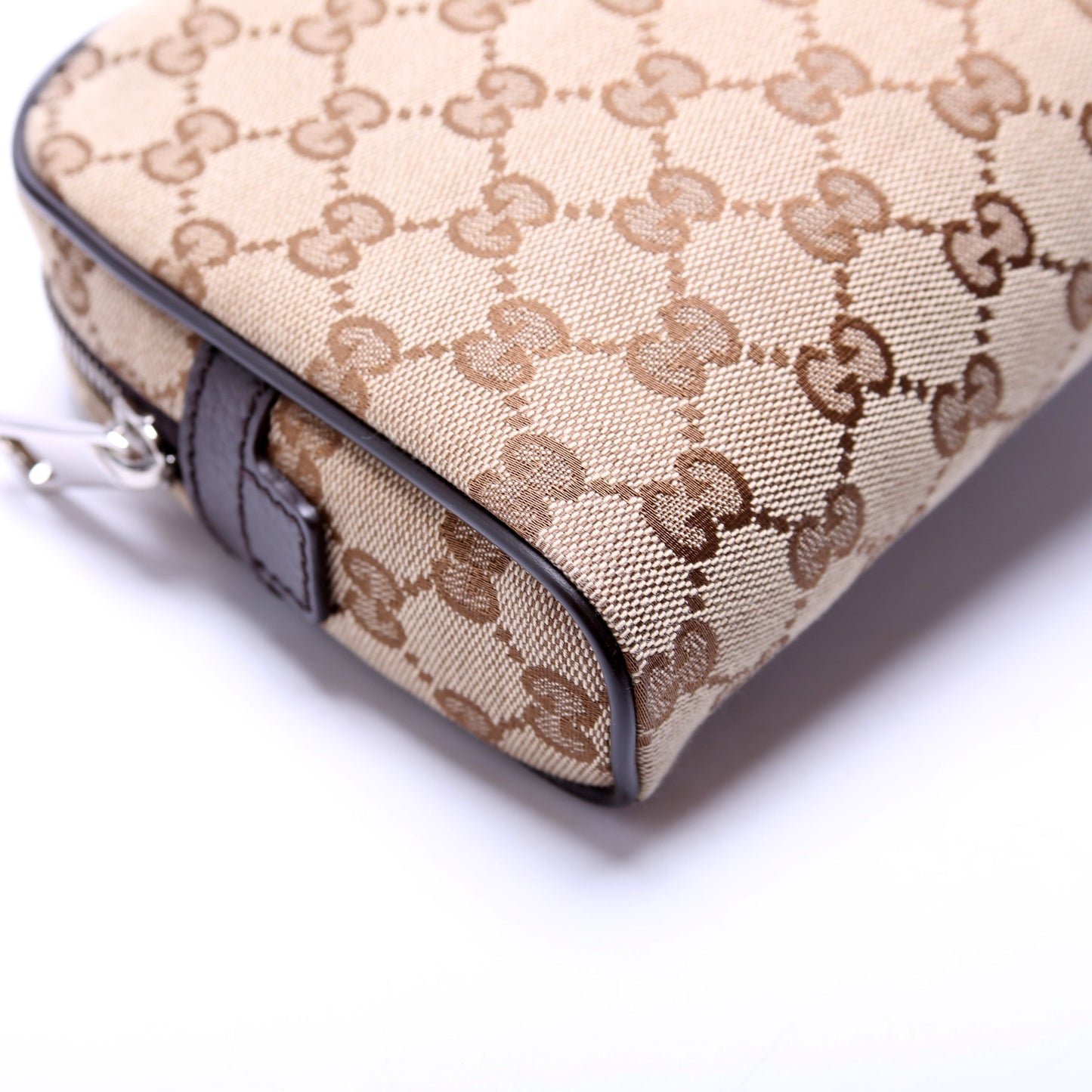 449174 GG Canvas Belt Bag Brown