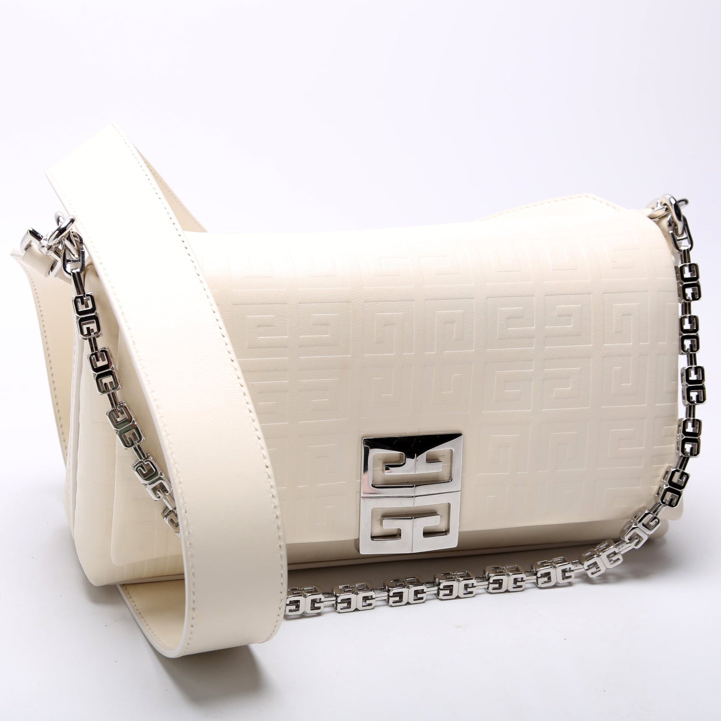 4G Soft Small Leather Cream