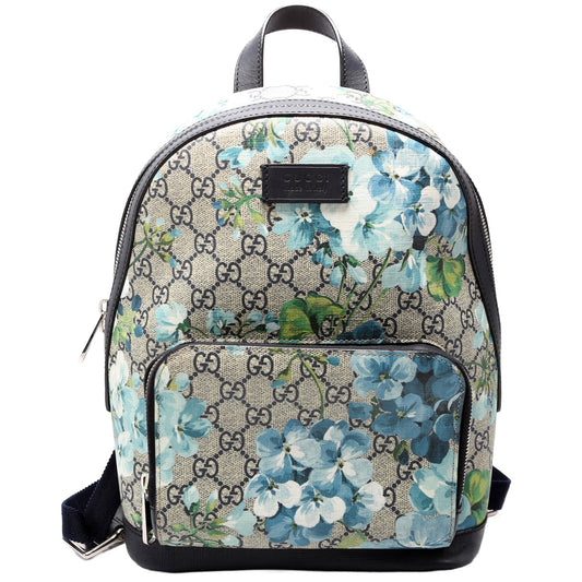 427042 GG Supreme Blooms Backpack Navy