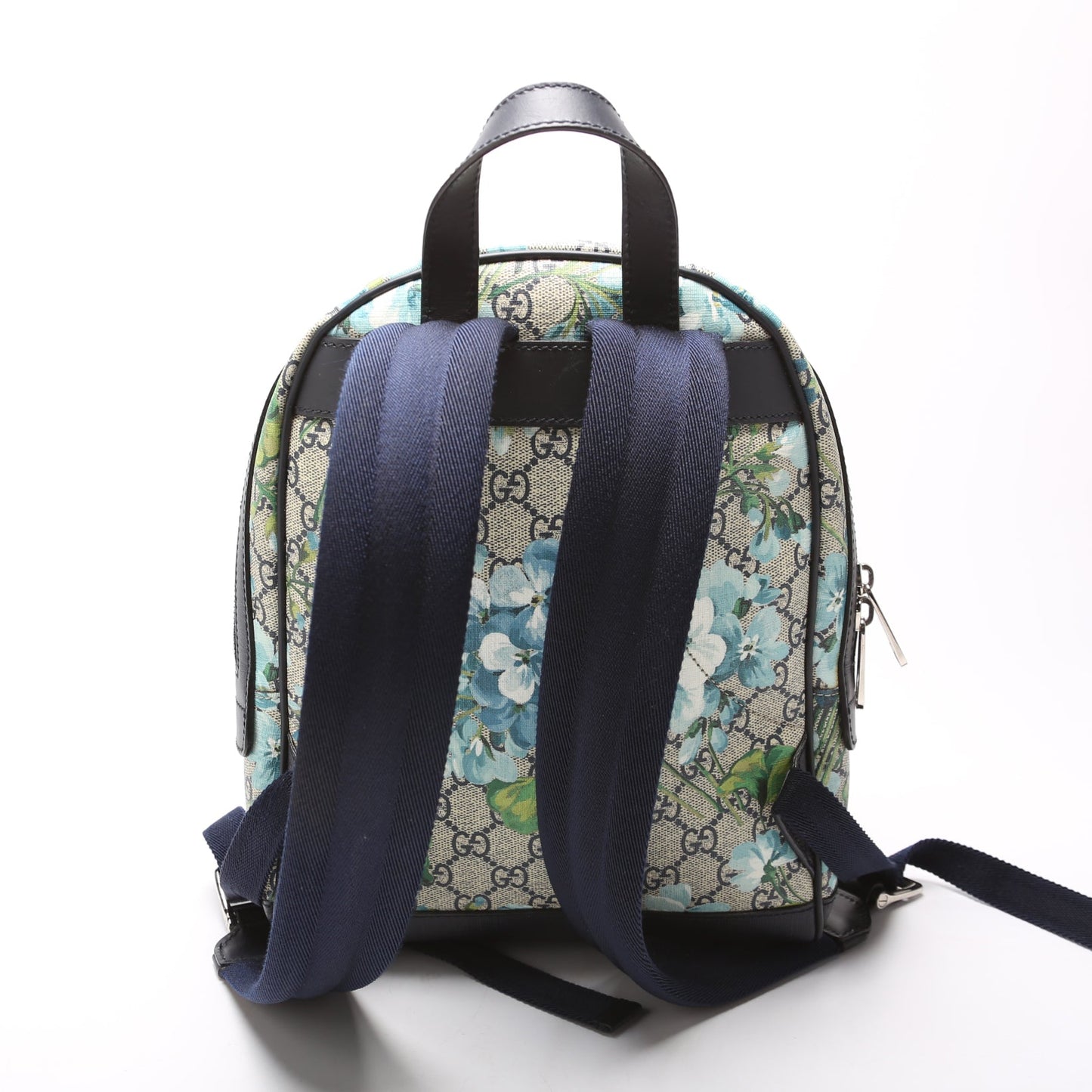 427042 GG Supreme Blooms Backpack Navy