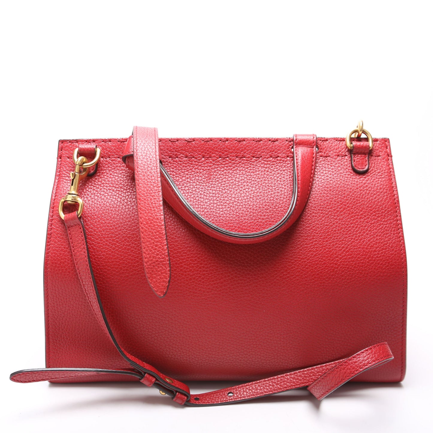 421890 Marmont Top Handle Small Red
