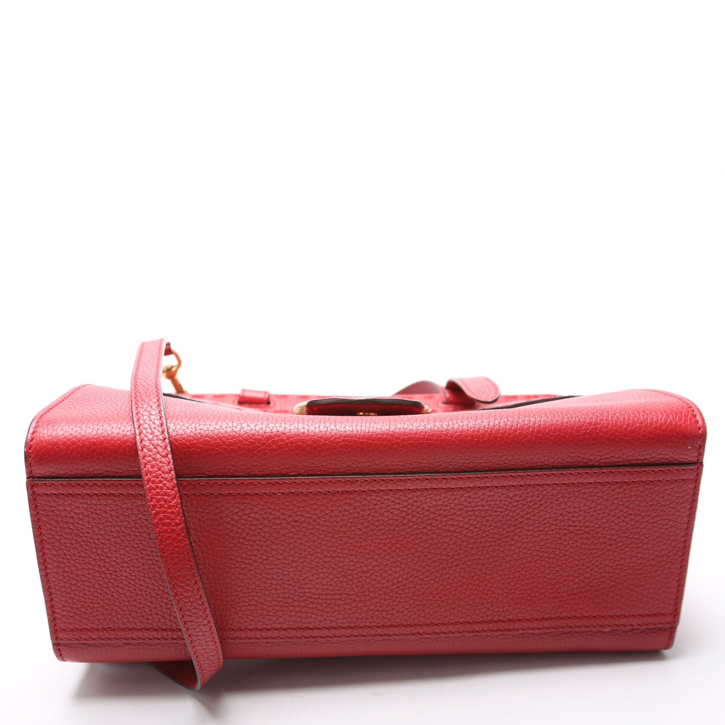 421890 Marmont Top Handle Small Red