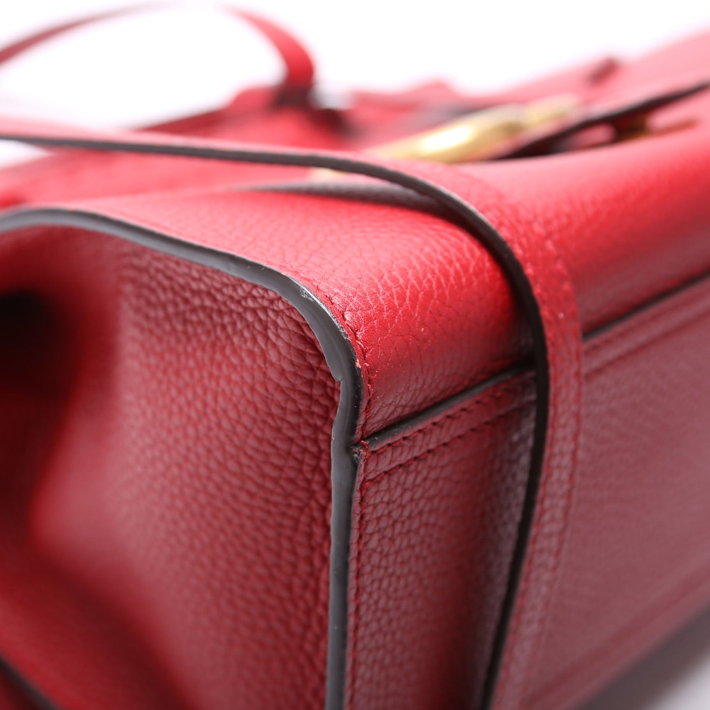 421890 Marmont Top Handle Small Red