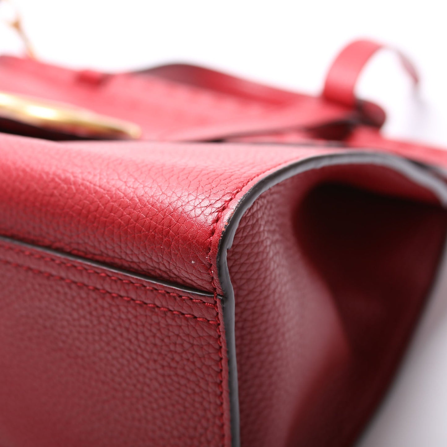 421890 Marmont Top Handle Small Red