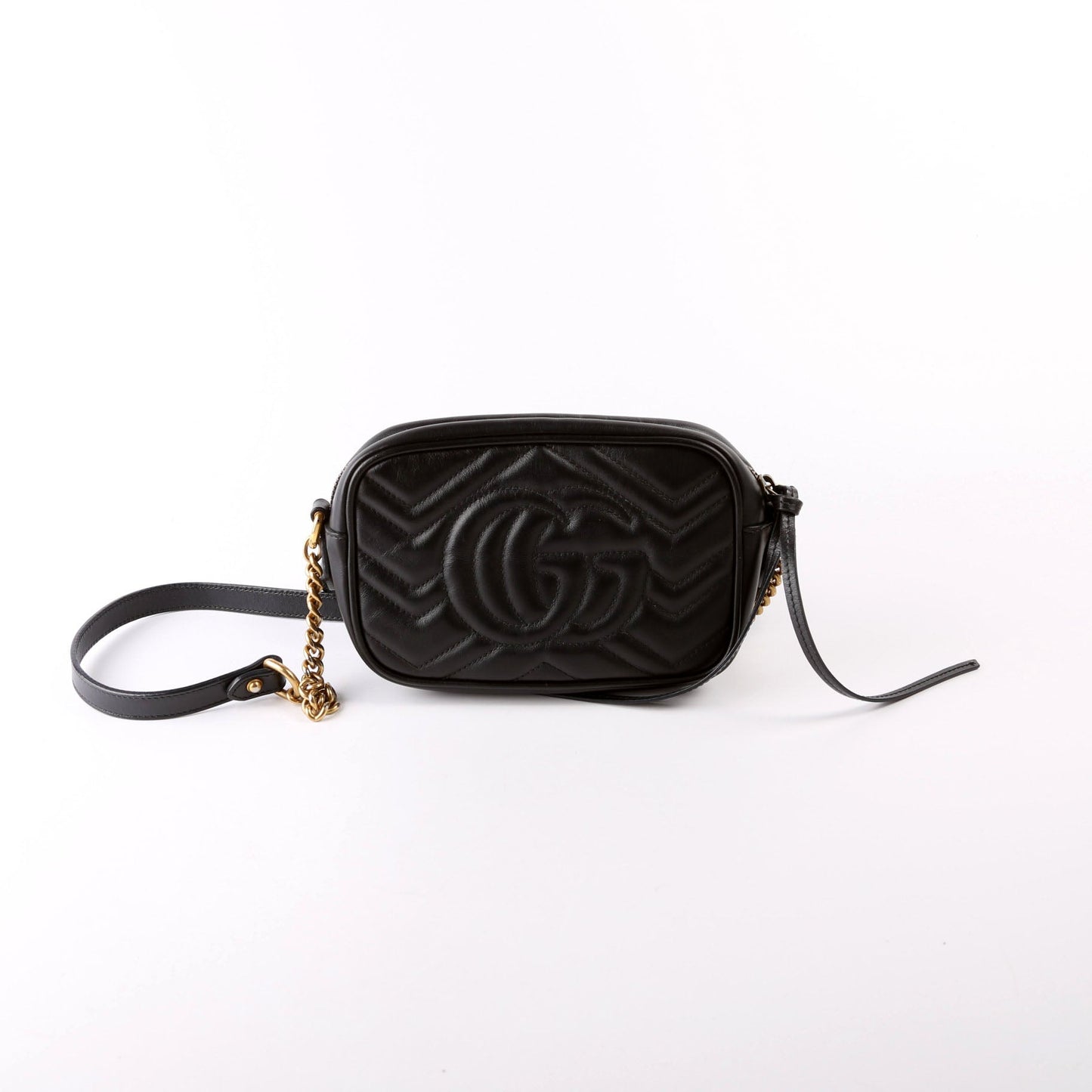 448085 Marmont Mini Camera Bag Black