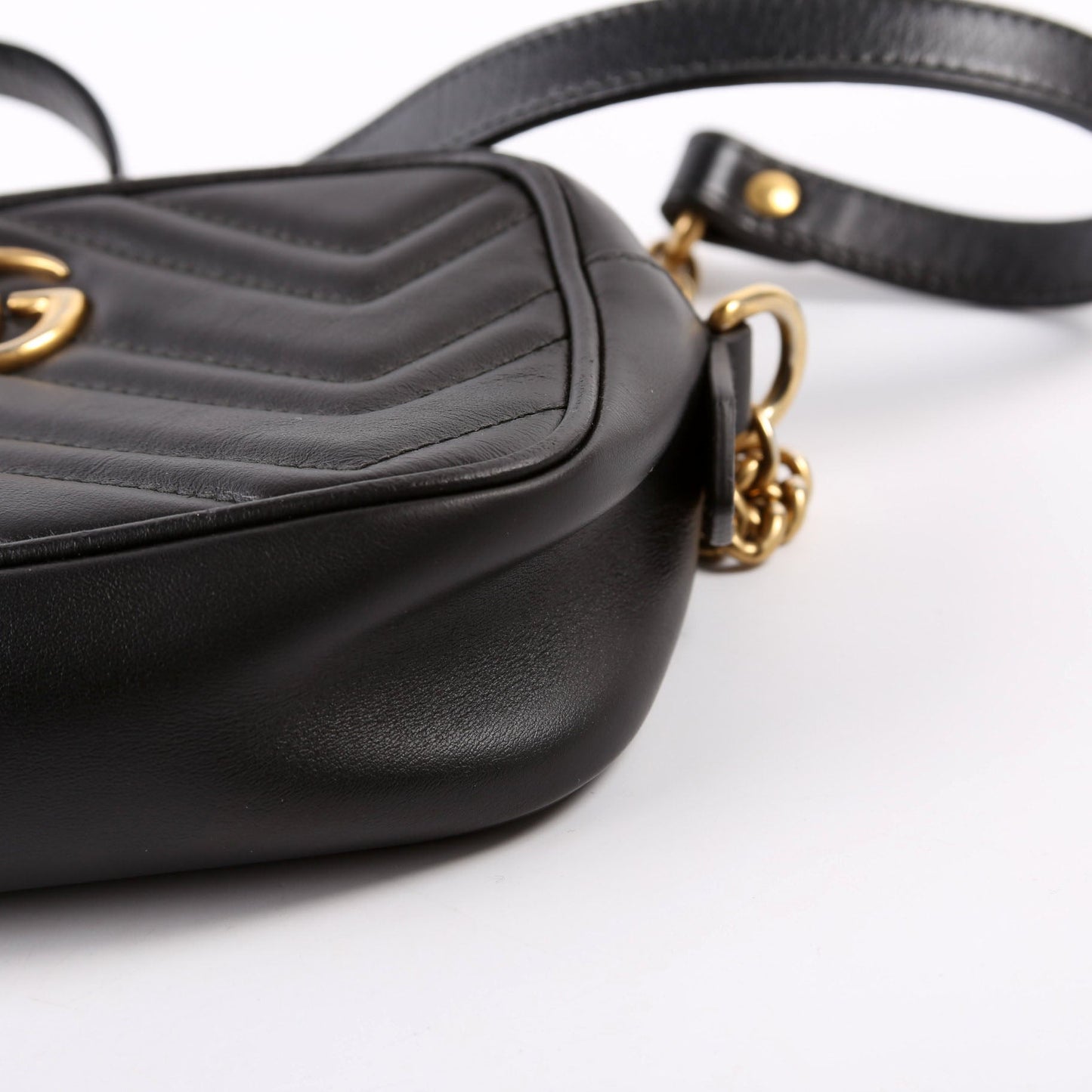 448085 Marmont Mini Camera Bag Black