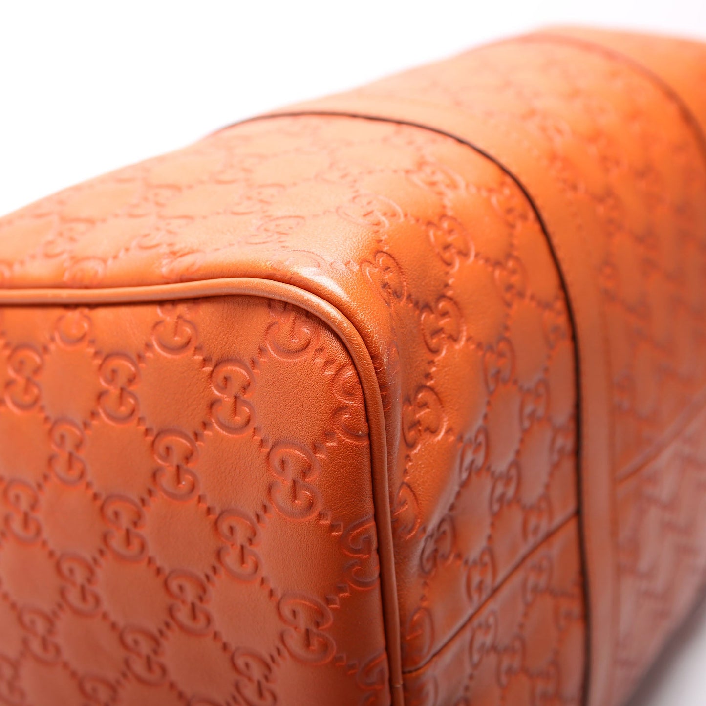 265697 Guccissima Joy Boston Bag Orange