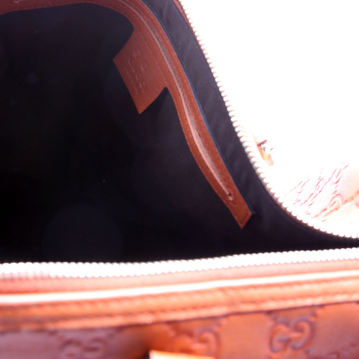 265697 Guccissima Joy Boston Bag Orange