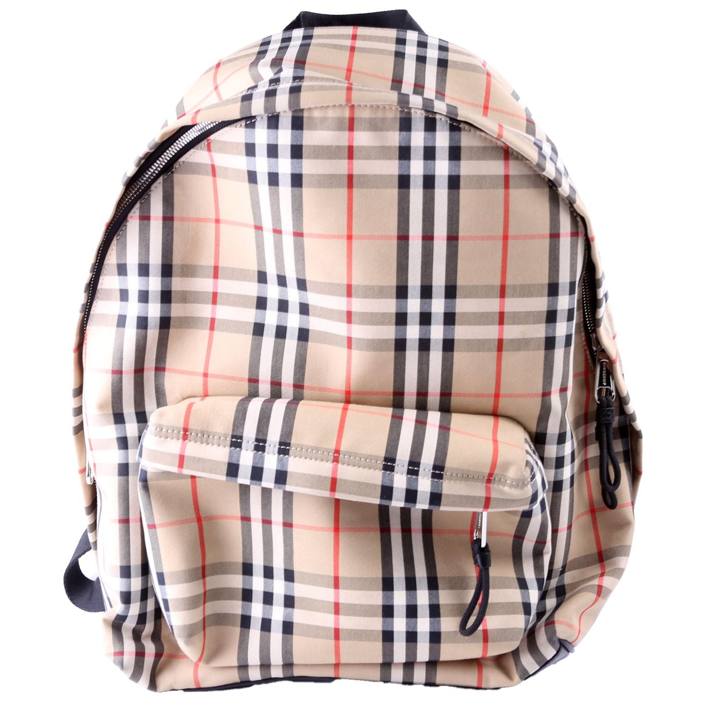 8016106 Archive Check Nylon Backpack