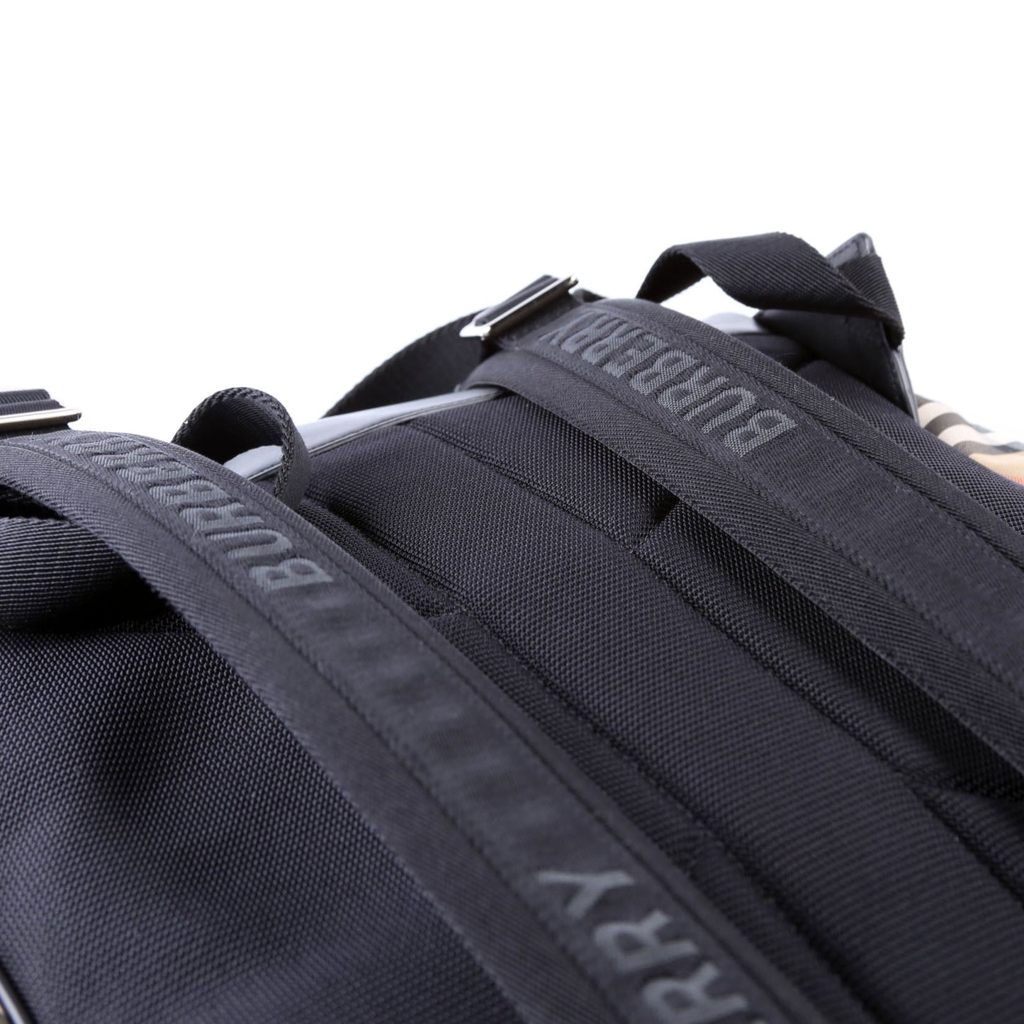 8016106 Archive Check Nylon Backpack
