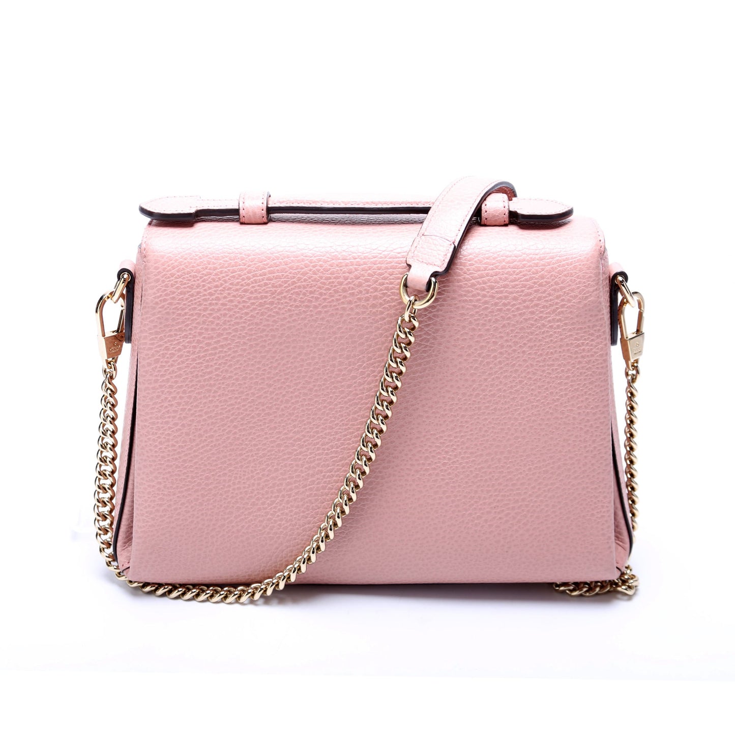 510302 Medium Interlocking Satchel Pink