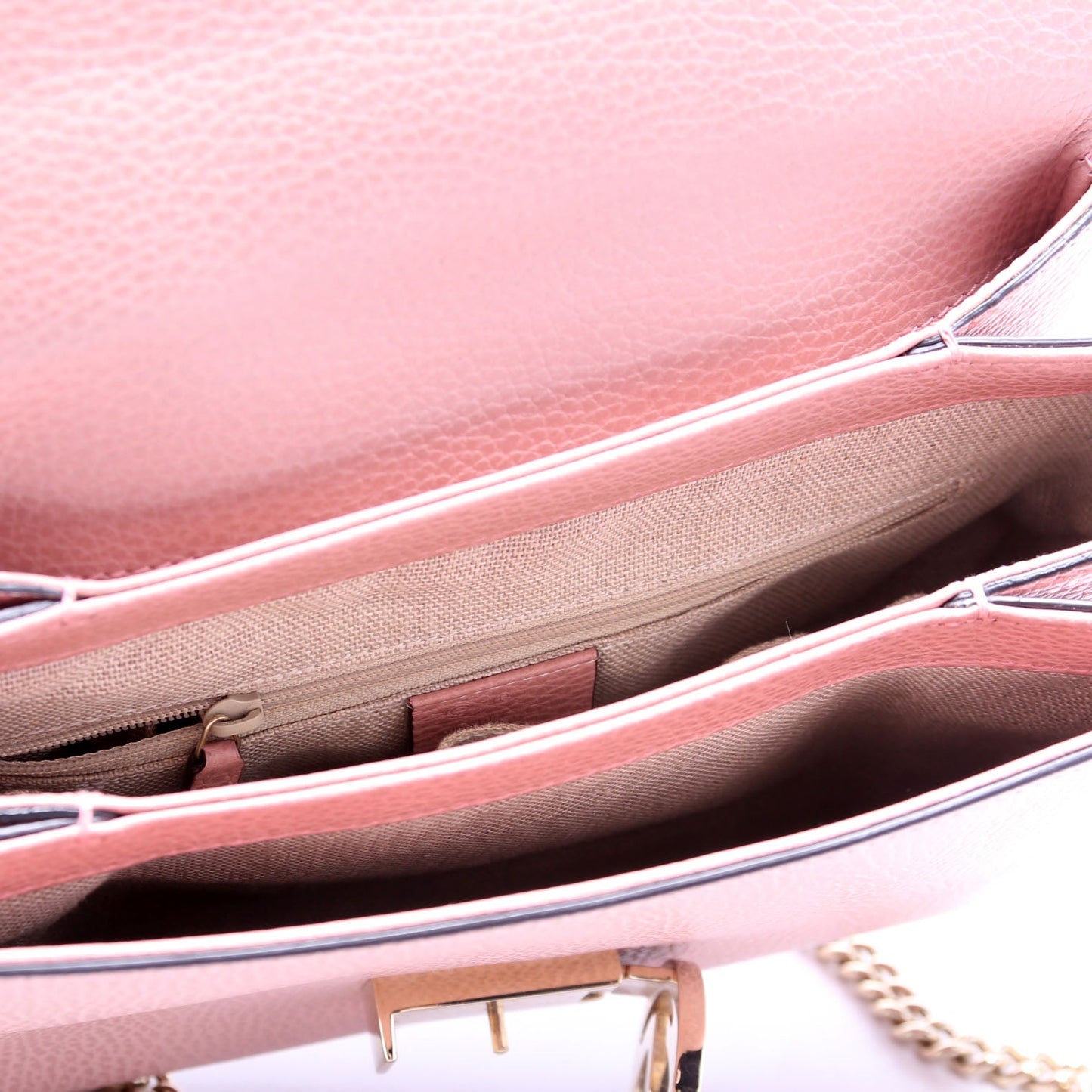 510302 Medium Interlocking Satchel Pink