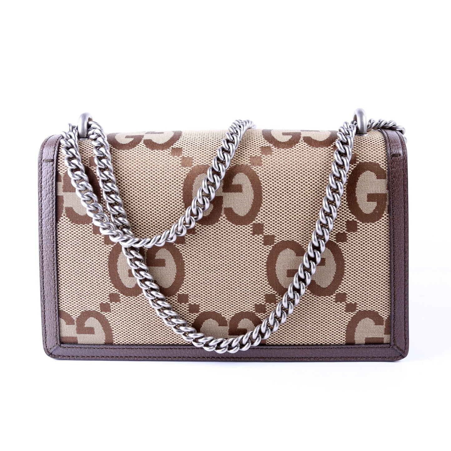 400249 Dionysus GG Canvas Shoulder Small Brown