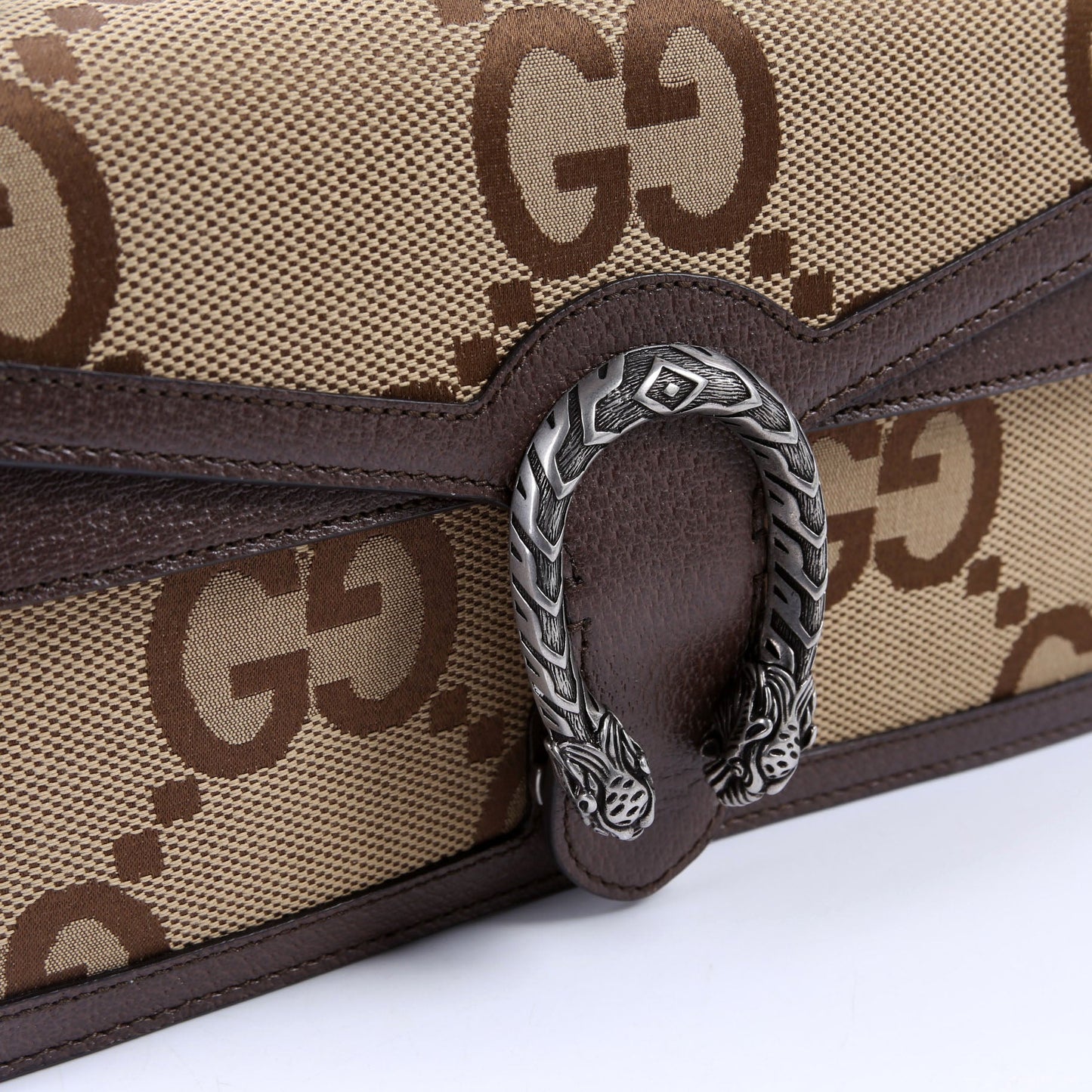 400249 Dionysus GG Canvas Shoulder Small Brown