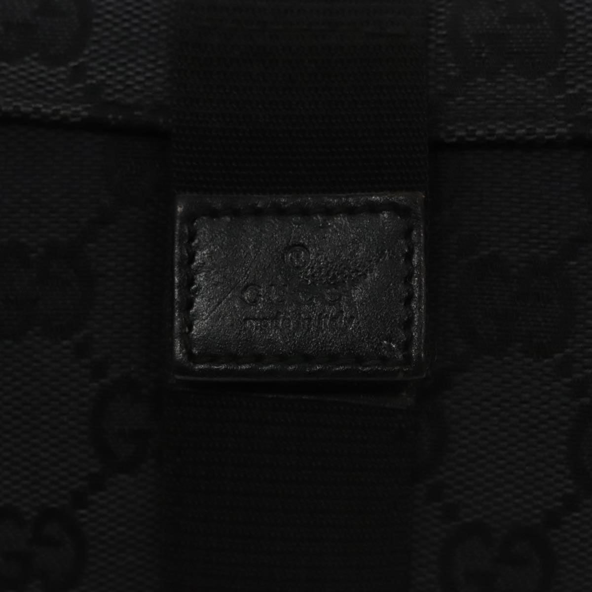 Gucci Gg Canvas Black Canvas Clutch Bag