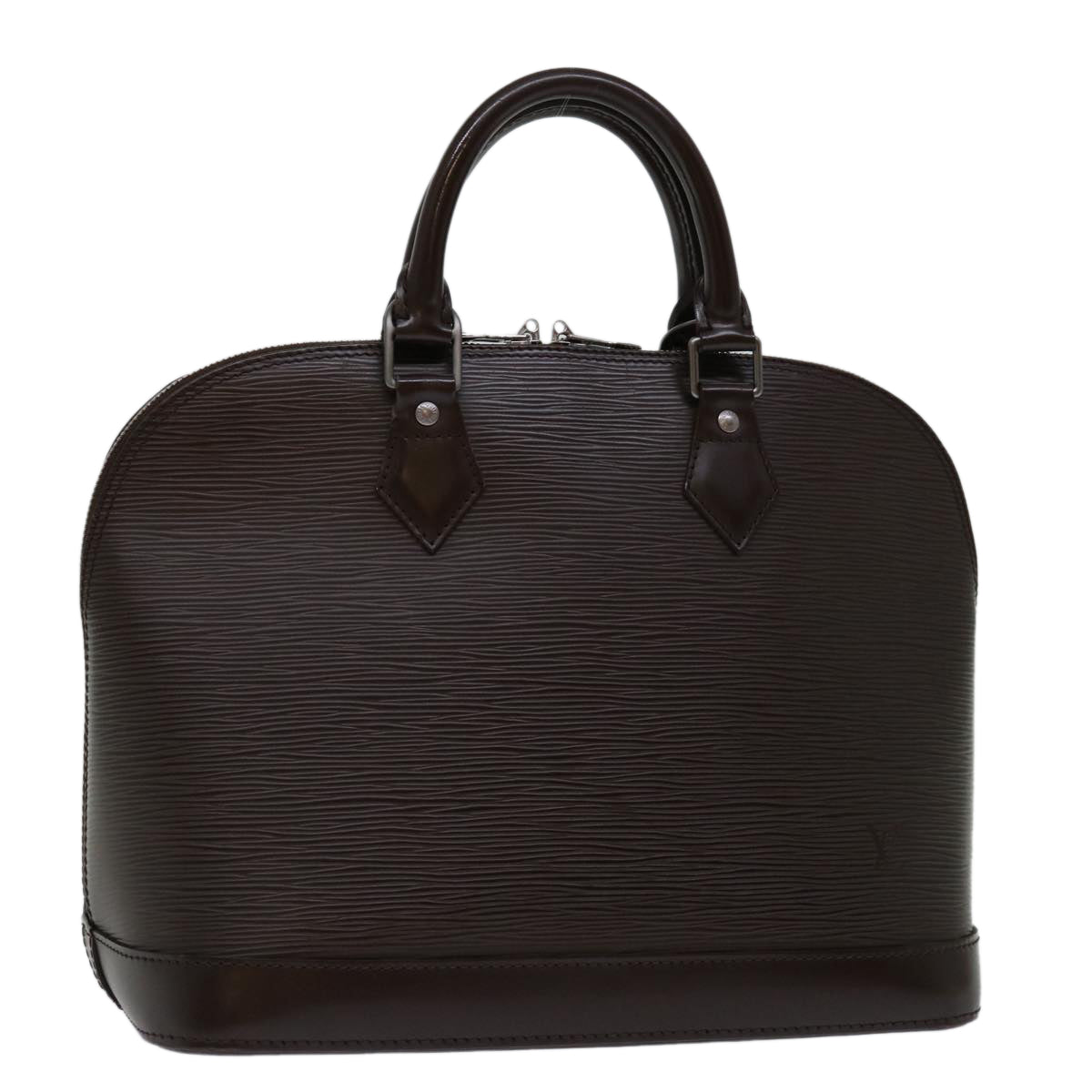 Louis Vuitton Alma Brown Leather Handbag