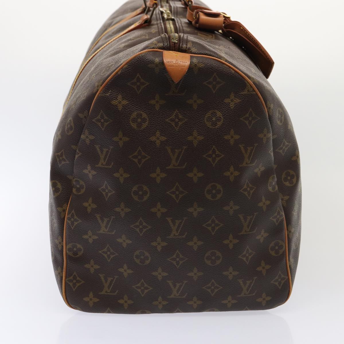 Louis Vuitton Keepall 60 Brown Canvas Travel Bag