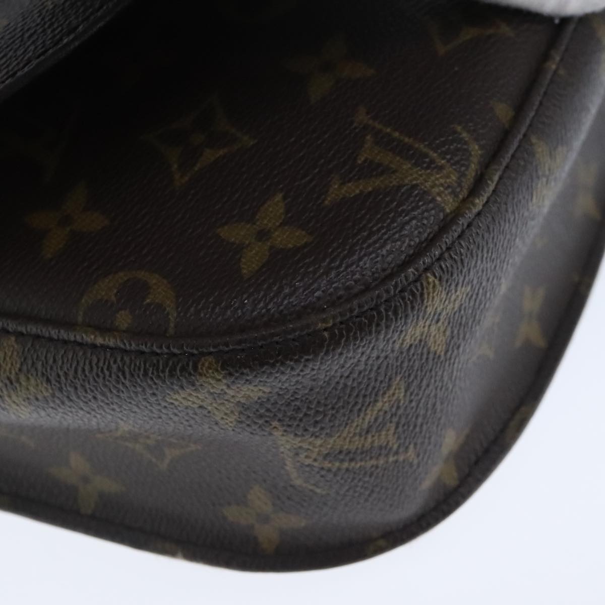 Louis Vuitton Saint Cloud Brown Canvas Shoulder Bag