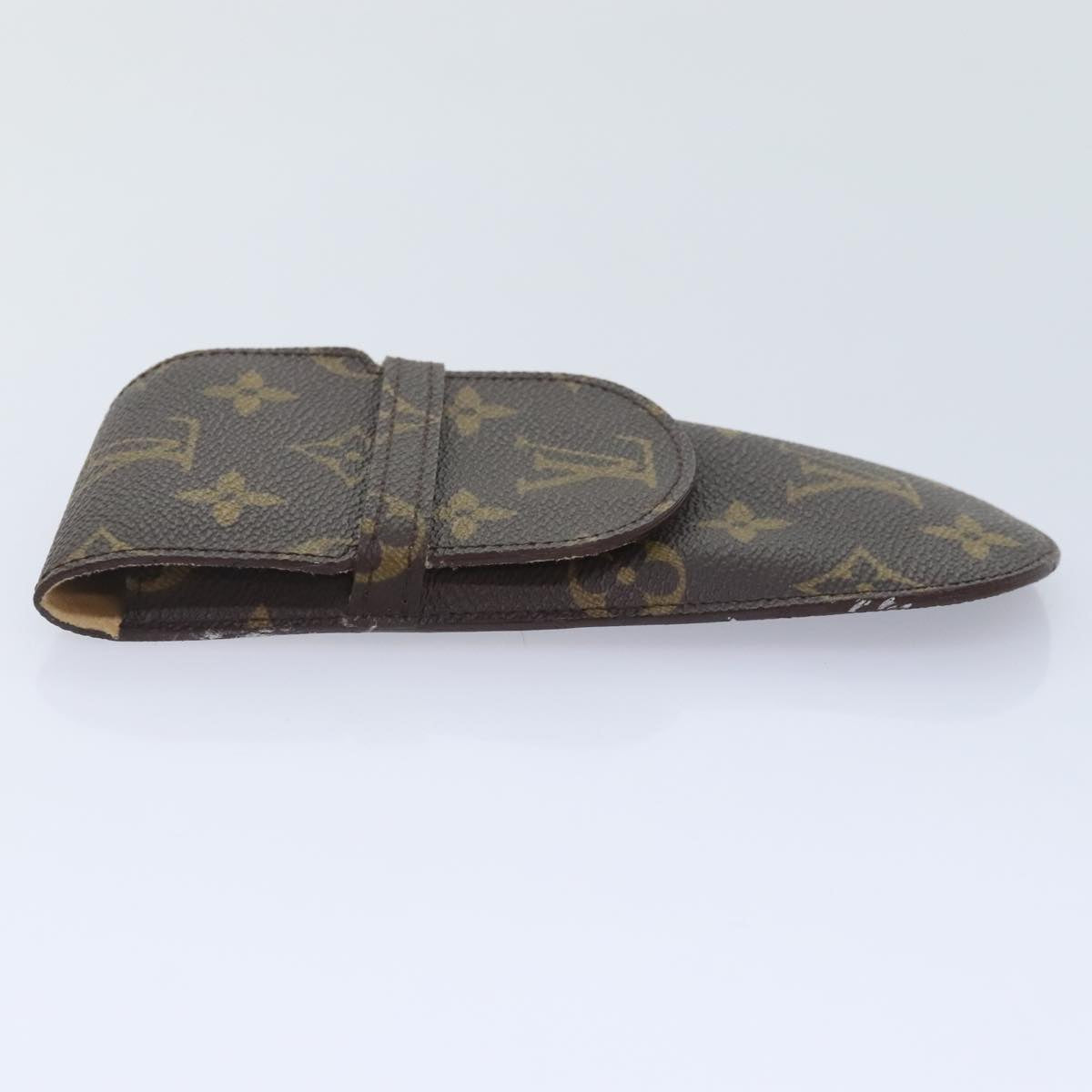 Louis Vuitton Glasses Case Brown Canvas Wallet
