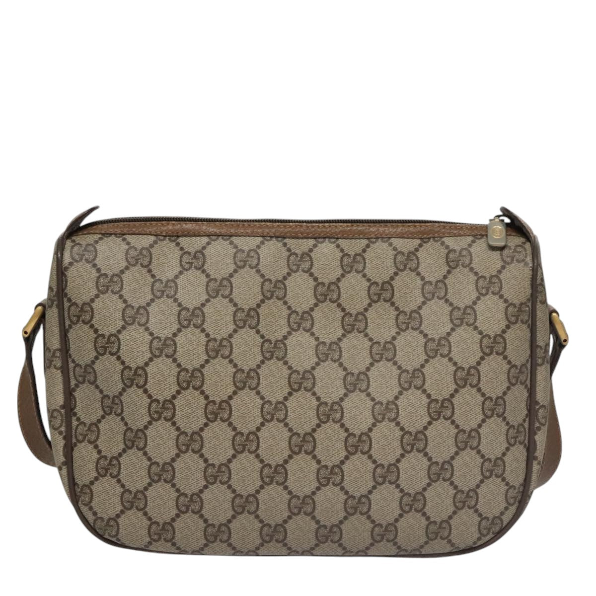 Gucci Ophidia Beige Canvas Shoulder Bag