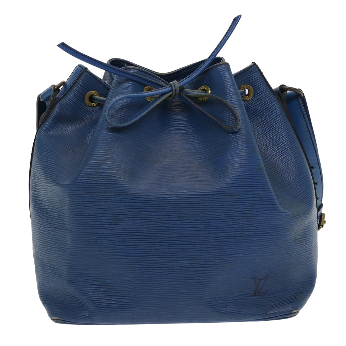 Louis Vuitton Noé Pm Blue Leather Shoulder Bag
