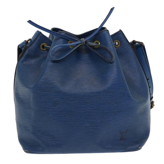 Louis Vuitton Noé Pm Blue Leather Shoulder Bag