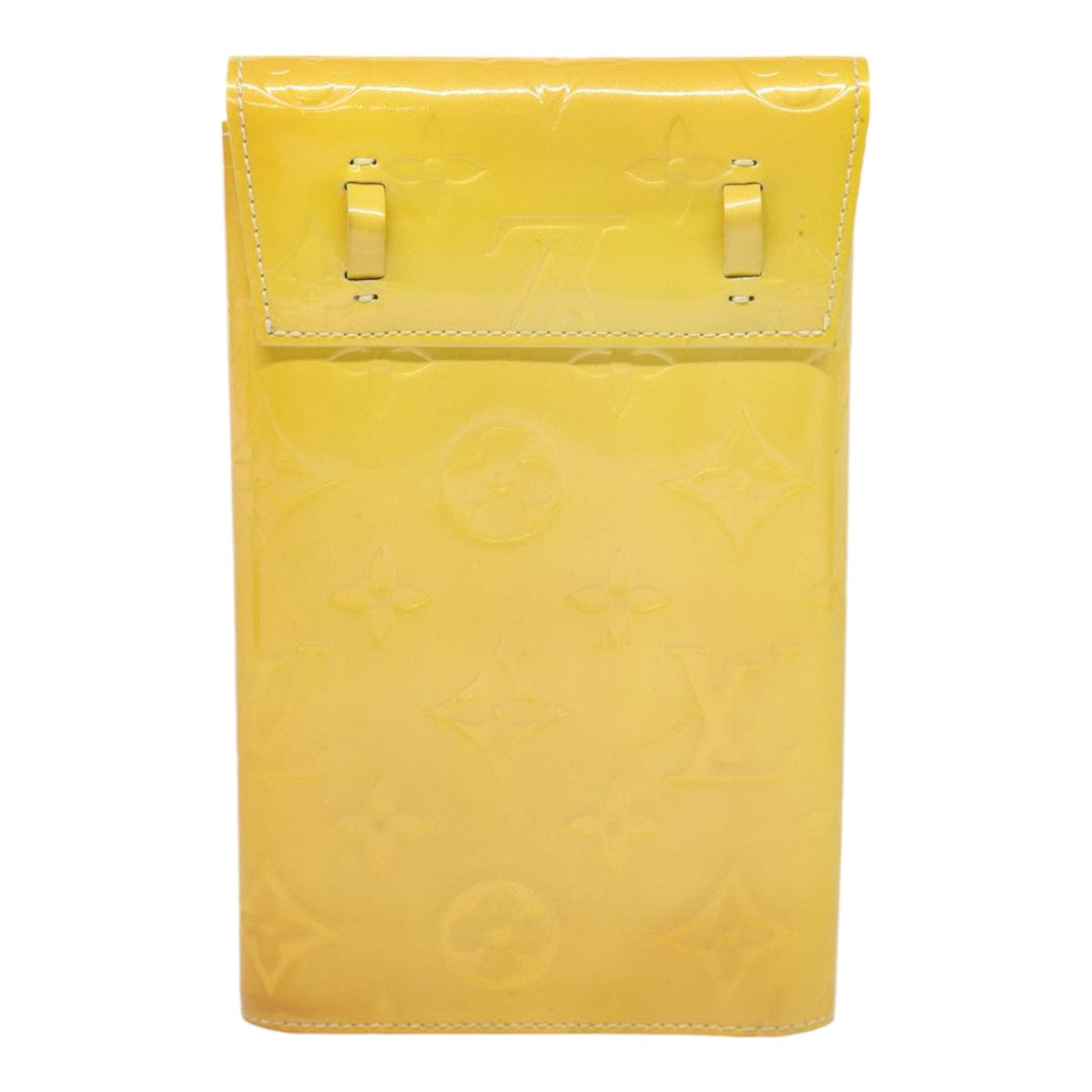 Louis Vuitton Walker Yellow Patent Leather Wallet