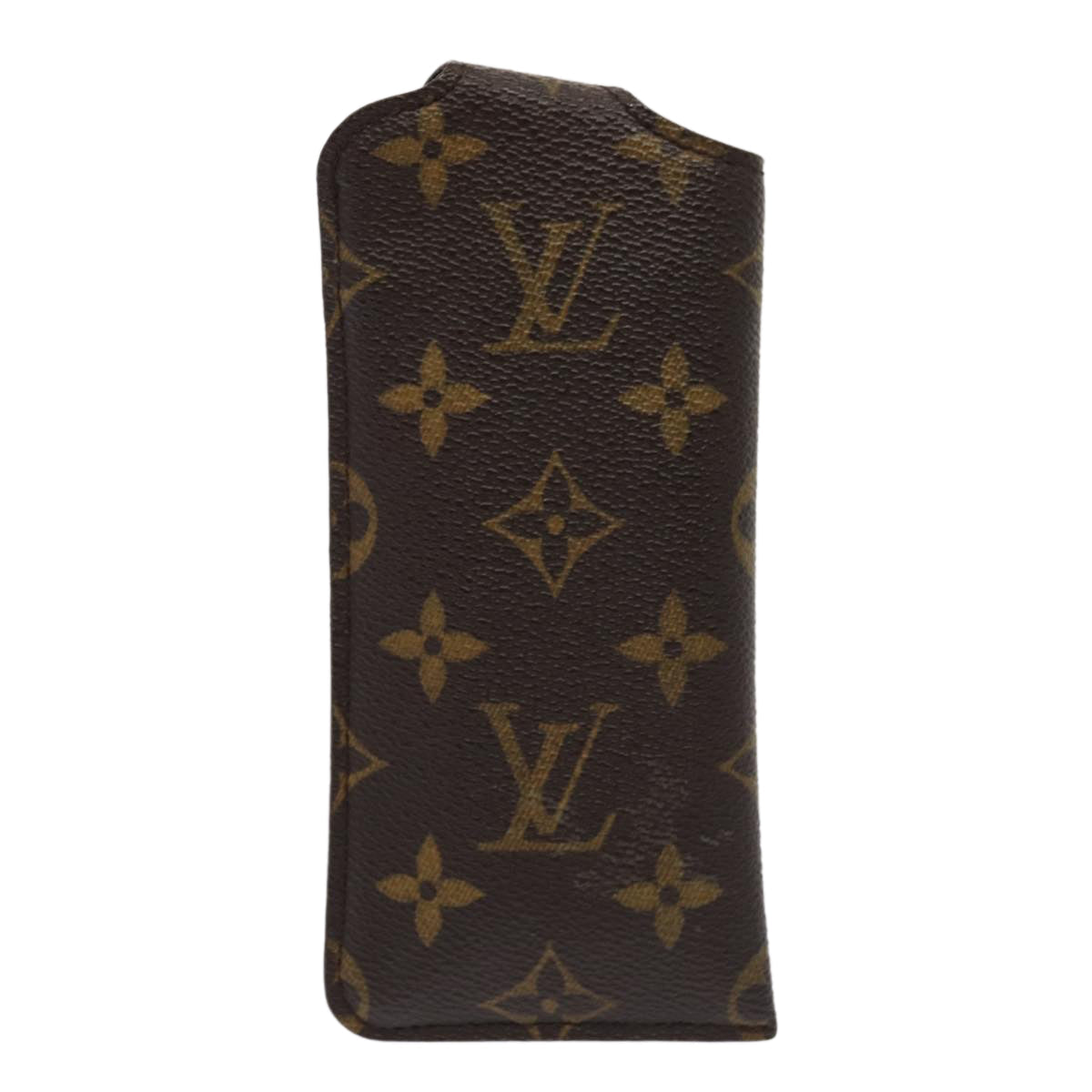 Louis Vuitton Glasses Case Brown Canvas Wallet