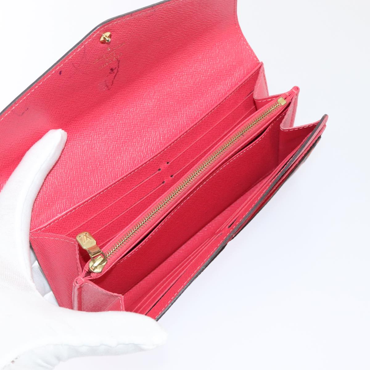Louis Vuitton Portefeuille Sarah Multicolour Canvas Wallet