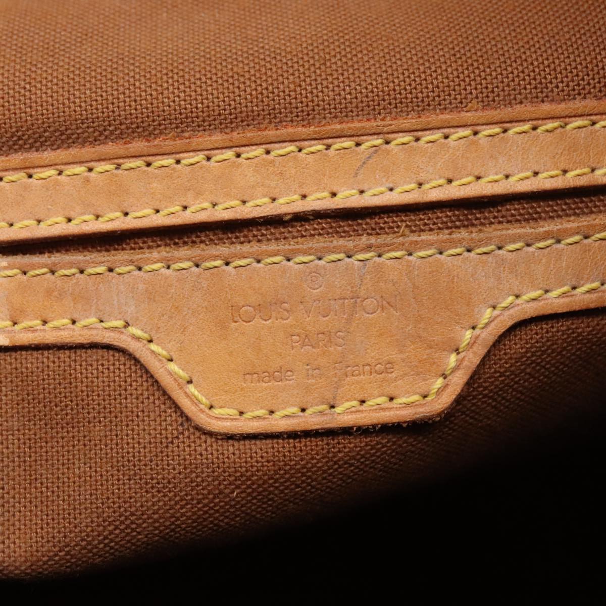 Louis Vuitton Montsouris Gm Brown Canvas Backpack Bag