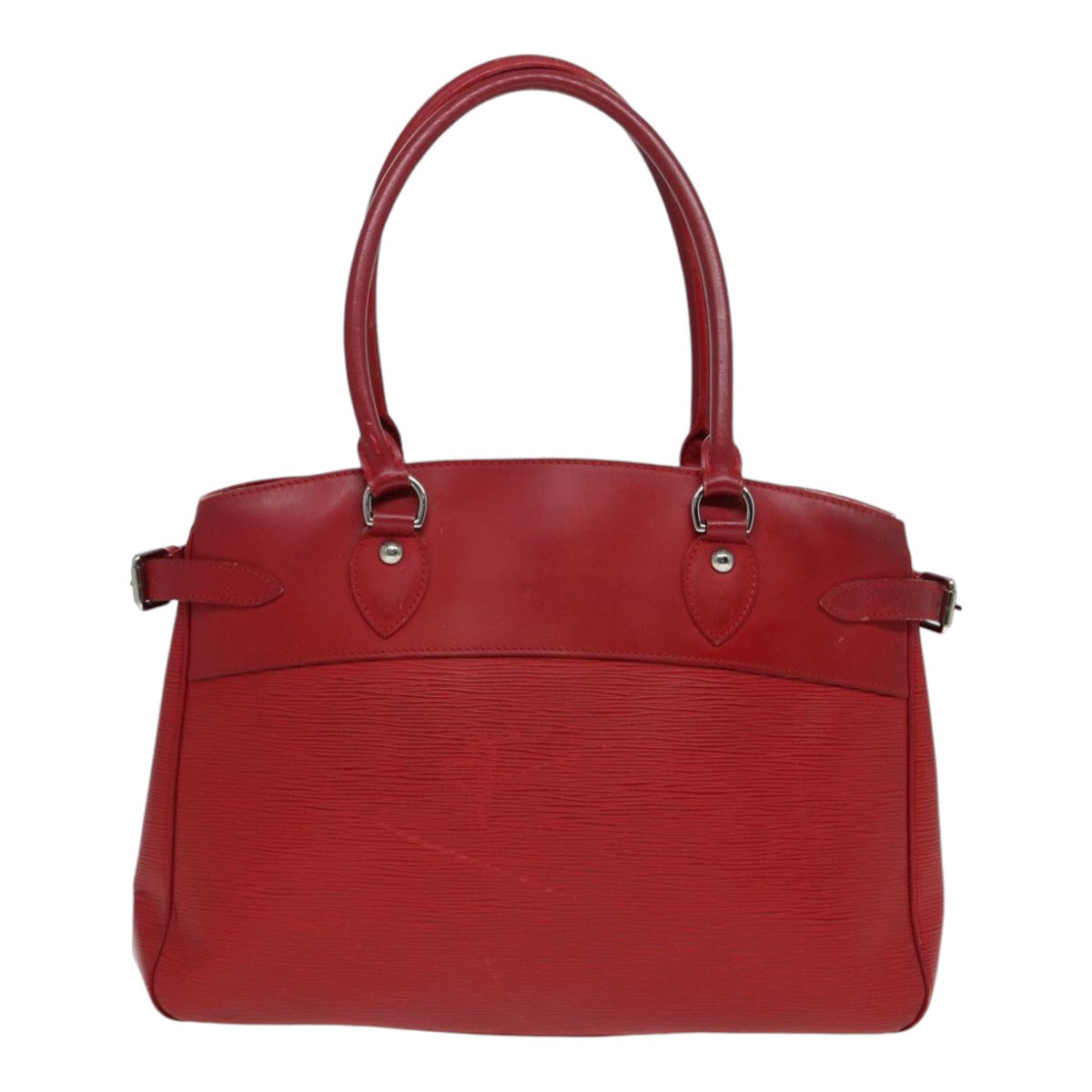 Louis Vuitton Passy Red Leather Handbag