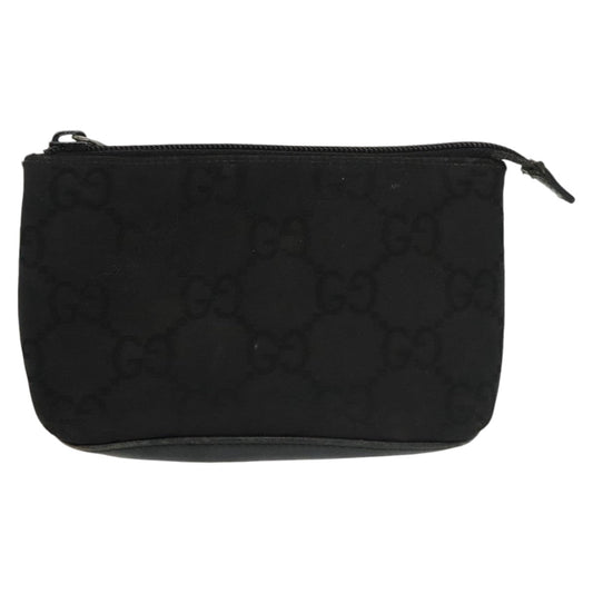 Gucci Black Canvas Clutch Bag ()