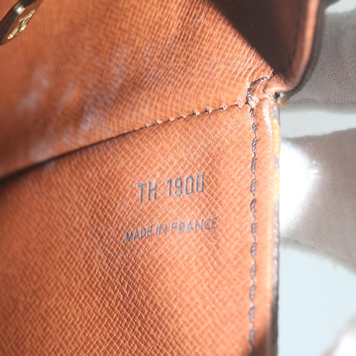 Louis Vuitton Saint Cloud Brown Canvas Shoulder Bag