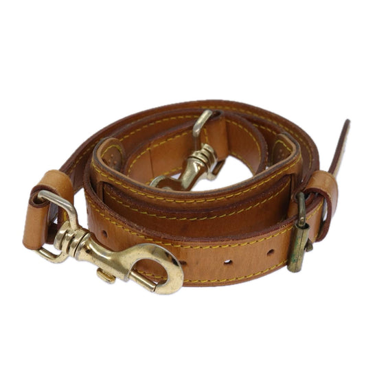 Louis Vuitton Bandoulière De Sac Beige Leather Bag Jewelry ()