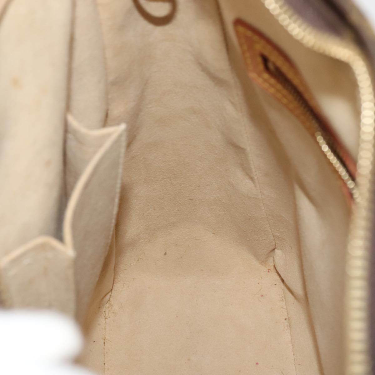Louis Vuitton Looping Gm Brown Canvas Shoulder Bag