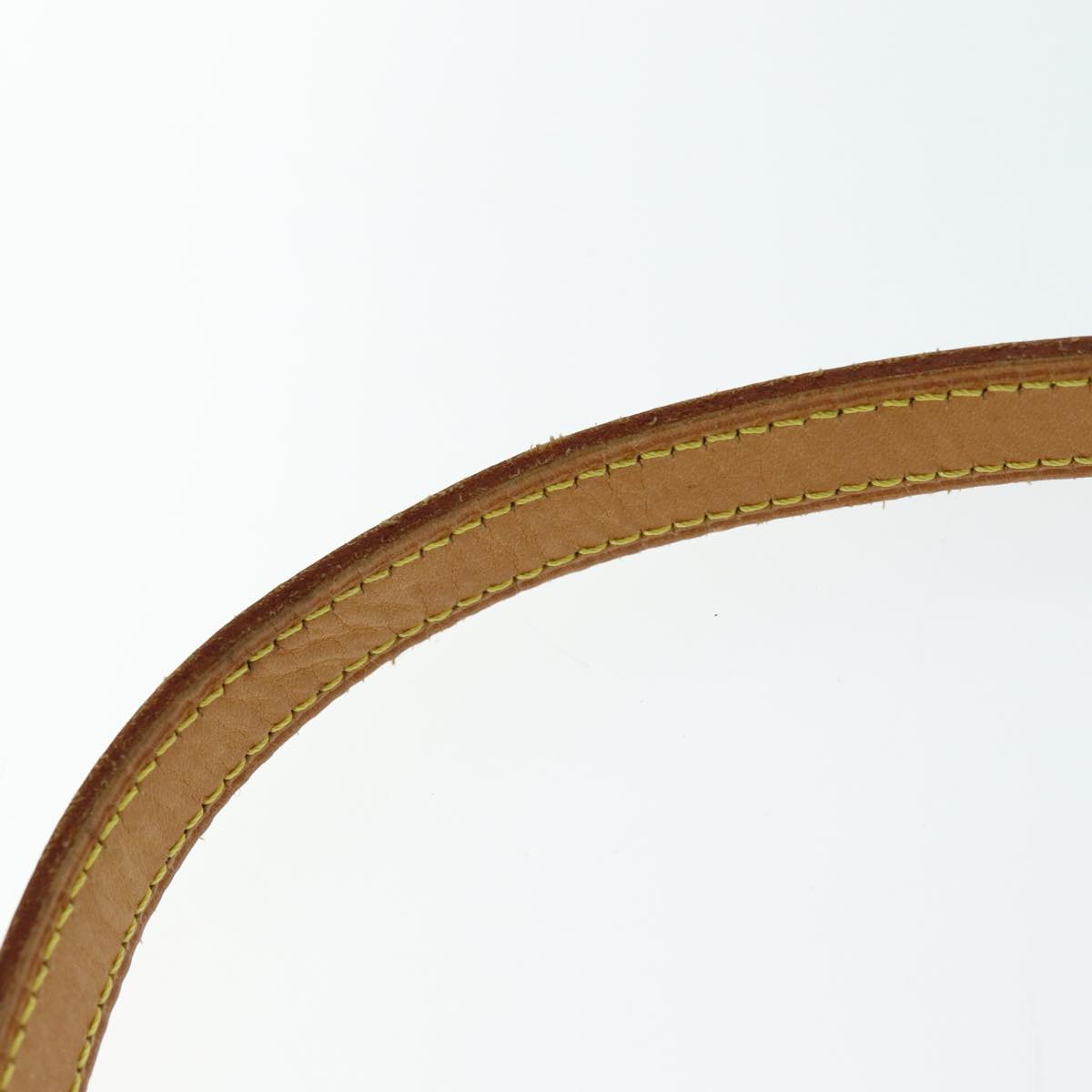 Louis Vuitton Shoulder Strap Beige Leather Bag Jewelry