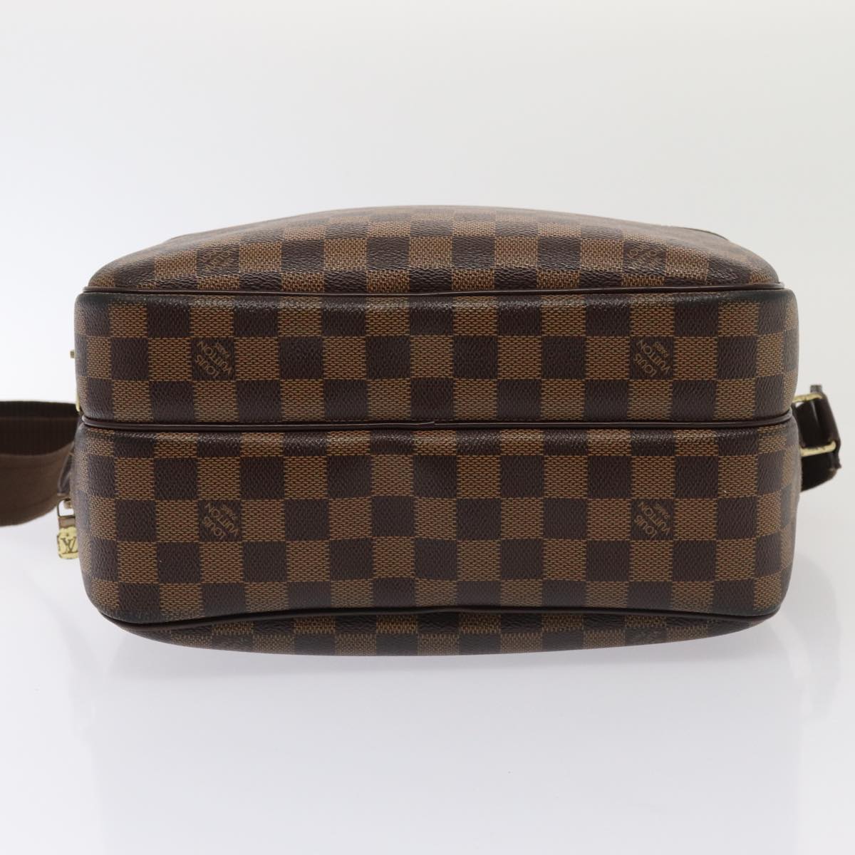 Louis Vuitton Reporter Brown Canvas Shoulder Bag