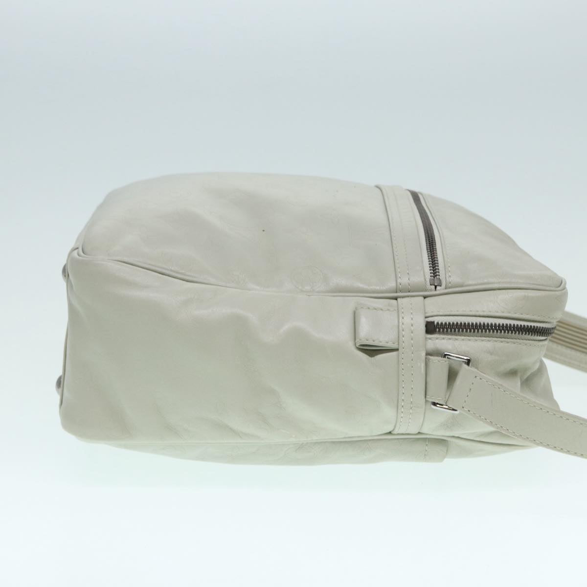 Louis Vuitton Clarckson White Leather Shoulder Bag