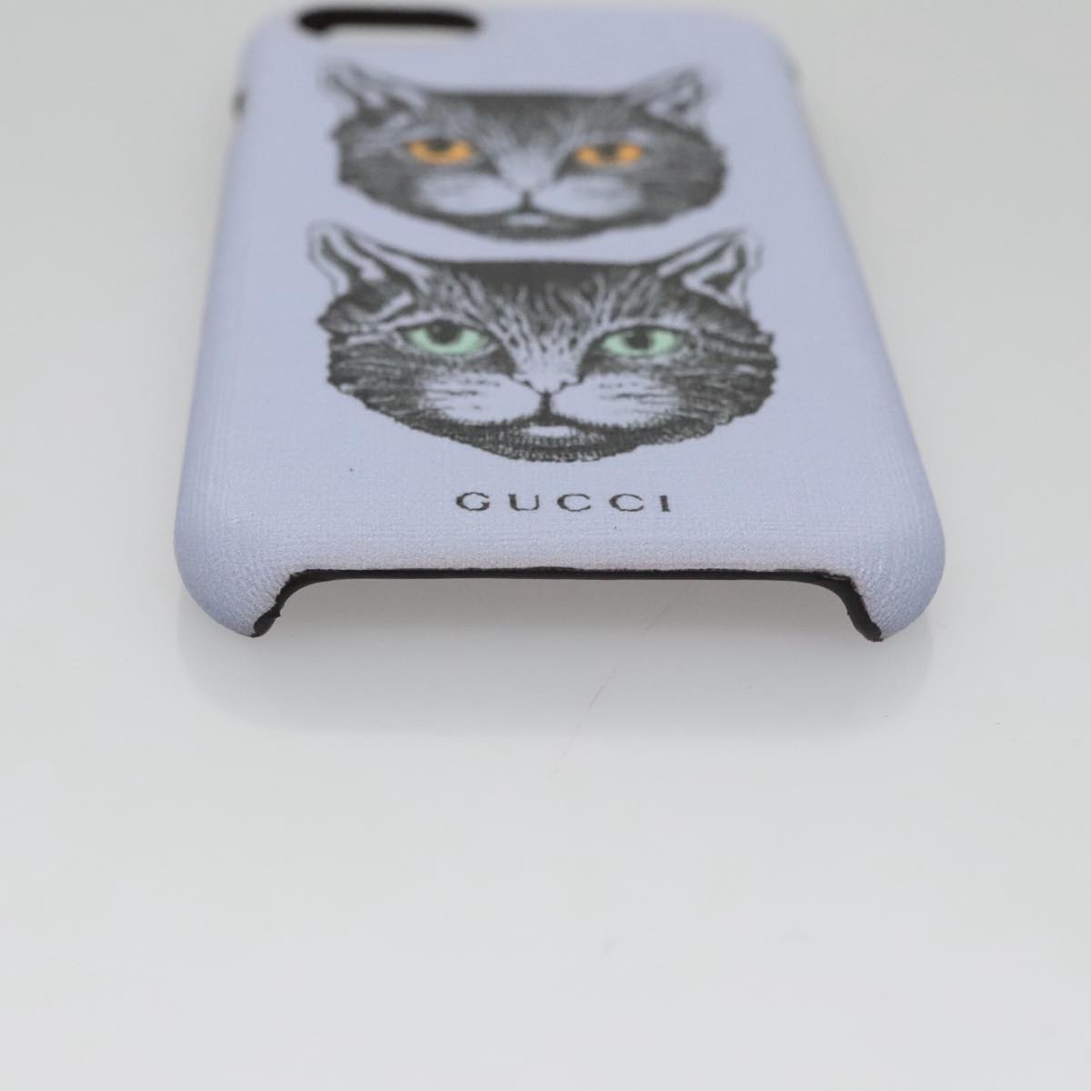 Gucci Purple Leather Phone Jewelry