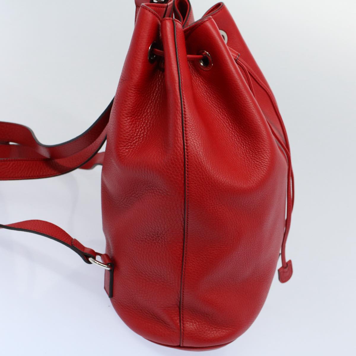 Gucci Soho Red Leather Backpack Bag