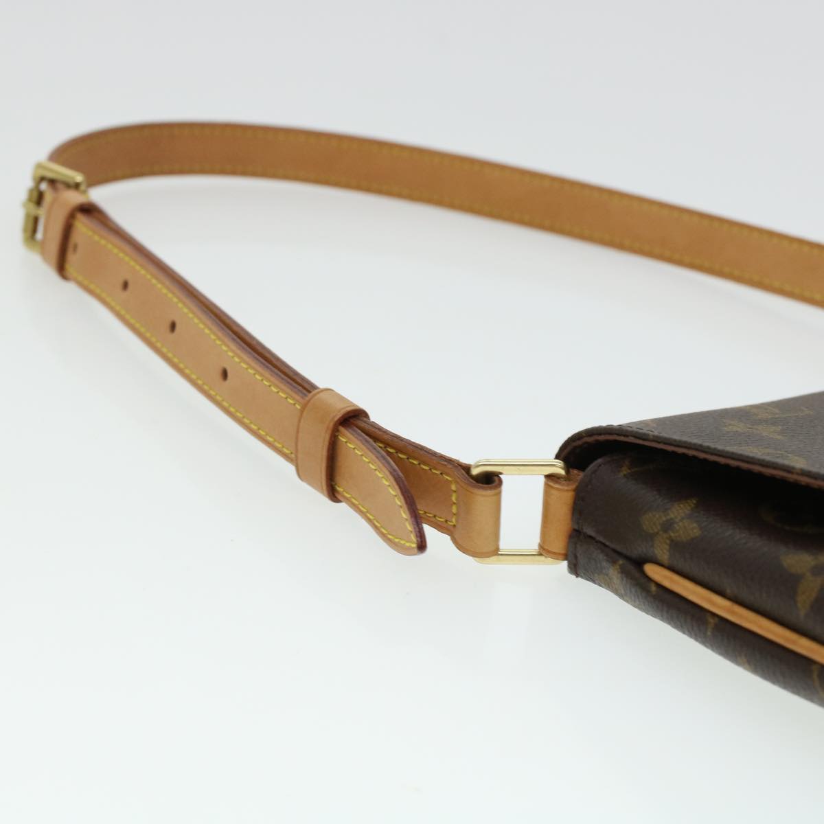 Louis Vuitton Musette Brown Canvas Shoulder Bag