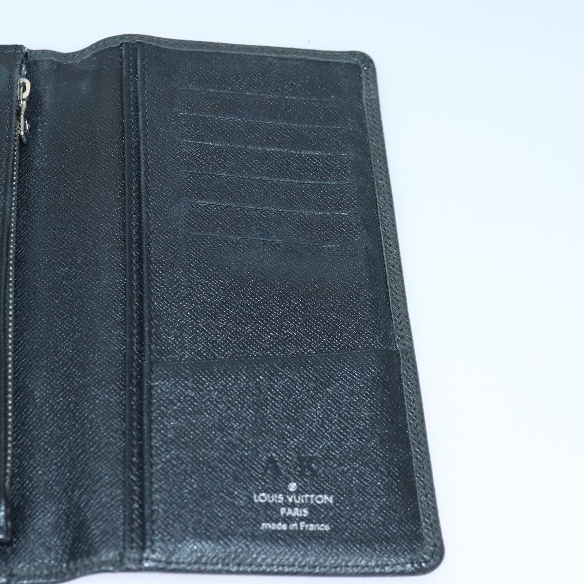 Louis Vuitton Portefeuille Brazza Black Leather Wallet