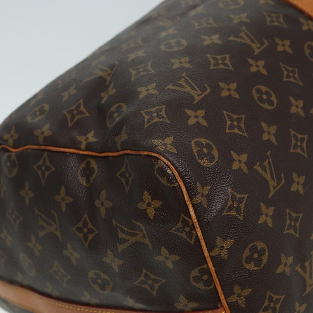 Louis Vuitton Keepall 60 Brown Canvas Travel Bag