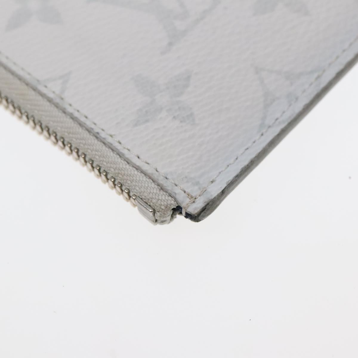 Louis Vuitton Jules White Canvas Clutch Bag