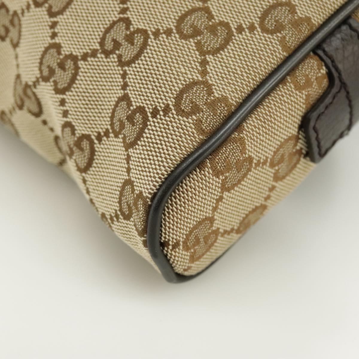 Gucci Beige Canvas Shoulder Bag